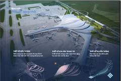 Thiết kế nhà ga hình bông sen của Công ty Heerim Architects & Planners (Hàn Quốc). (Nguồn: mt.gov.vn)