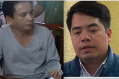 Đối tượng Bùi Hiếu Võ (trái) và Phan Kim Khánh. (Nguồn: Cơ quan điều tra cung cấp)