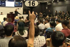 Toàn cảnh phiên đấu giá. (Nguồn: Chọn Auction House)