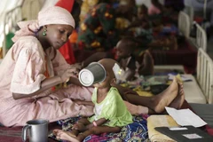 Nhiều trẻ em ở Nigeria bị suy dinh dưỡng. (Nguồn: ndtv.com)