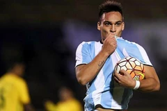 Lautaro Martinez hiện là chân sút chủ lực của U20 Argentina. (Nguồn: Reuters)