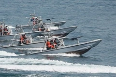 Các tàu của Iran. (Nguồn: FARS)