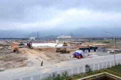 Một góc nhà máy gang thép Hưng Nghiệp Formosa Hà Tĩnh. (Ảnh: Quang Quyết/TTXVN)