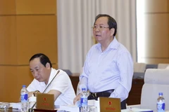 Thứ trưởng Bộ Tài chính Đỗ Hoàng Anh Tuấn. (Ảnh: An Đăng/TTXVN)