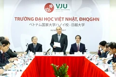 Thủ tướng Nguyễn Xuân Phúc phát biểu tại buổi làm việc. (Ảnh: Thống Nhất/TTXVN)