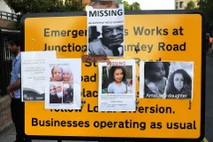 Chân dung những người mất tích sau vụ hỏa hoạn. (Nguồn: EPA/TTXVN)