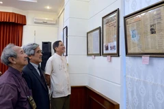 Triển lãm 'Những trang tình nghĩa' trích sưu tập 'Văn học Nga ở Việt Nam' của nhà văn-dịch giả Hoàng Thúy Toàn. (Ảnh minh họa. Nguồn: TTXVN)