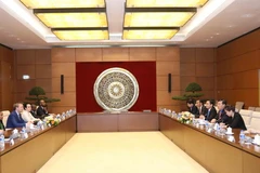 Quang cảnh hội đàm. (Ảnh: Phương Hoa/TTXVN)