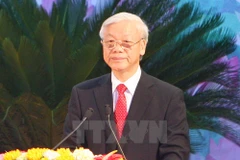 Tổng Bí thư Nguyễn Phú Trọng. (Ảnh: Thống Nhất/TTXVN)