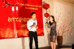 Một tiết mục văn nghệ tại chương trình. (Nguồn: Đại sứ quán Việt Nam tại Mozambique)