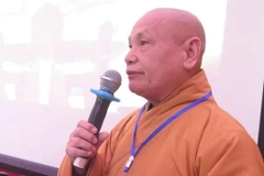 Hòa thượng Thích Thiện Nhơn. (Nguồn: TTXVN)