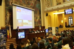 Quang cảnh hội thảo. (Nguồn: Đại sứ quán Việt Nam tại Romania)