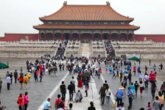 Khách du lịch ở Tử Cấm Thành. (Nguồn: Shutterstock)