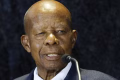 Cựu Tổng thống Botswana Ketumile Masire. (Nguồn: Independent)