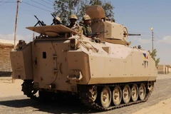 Binh sỹ Ai Cập. (Nguồn: EPA)