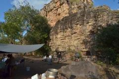 Khu vực khảo cổ. (Nguồn: EPA)