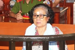 Bị cáo Vuoch Hea tại phiên tòa sơ thẩm. (Ảnh: Công Mạo/TTXVN)