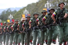 Binh sỹ Venezuela. (Nguồn: Nsnbc.me)
