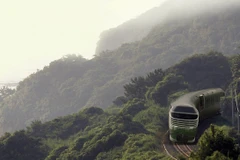 Tàu Twilight Express Mizukaze. (Nguồn: Japan Trends)