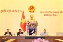 Một phiên họp của Ủy ban Thường vụ Quốc hội. (Nguồn: TTXVN)