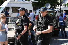 Cảnh sát Anh tuần tra. (Nguồn: Anadolu Agency)