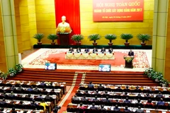 Quang cảnh hội nghị. (Ảnh: An Đăng/TTXVN) 