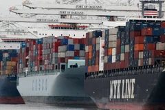 Cảng Oakland, Mỹ. (Nguồn: Getty Images)