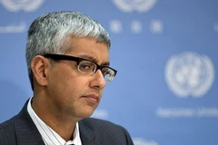 Phó phát ngôn viên của Tổng Thư ký LHQ, ông Farhan Haq. (Nguồn: Anadolu Agency/TTXVN)