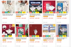 Hàng loạt sản phẩm đồ chơi linh vật World Cup 2022 'đổ bộ' trên các sàn thương mại điện tử. (Ảnh: shopee)