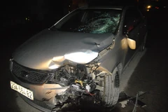 [Video] Tài xế Trung Quốc gây tai nạn trên đường Thanh Nhàn