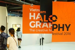 Trong hai ngày 14-15/5/2016, RIO Creative, Behance cùng các đối tác đầu ngành tiếp tục đã phối hợp tổ chức chuỗi sự kiện kép Vietnam Halography - Behance Portfolio Reviews 2016. (Ảnh: Võ Phương/Vietnam+)