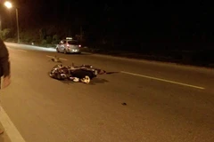 Chiếc xe máy của nạn nhân (Ảnh: otofun)