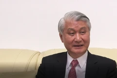 Ông Thạch Thụy Kỳ, Trưởng đại diện Văn phòng Kinh tế và văn hóa Đài Bắc tại Hà Nội. (Ảnh: PV/Vietnam+) 