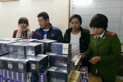 Phá đường dây buôn bán thuốc lá lậu, thu giữ hơn 3.000 bao thuốc