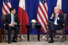 Tổng thống Mỹ Joe Biden và người đồng cấp Philippines Ferdinand Marcos. (Nguồn: AP)