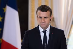Tổng thống Pháp Emmanuel Macron. (Ảnh: AFP/TTXVN)