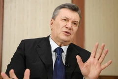 Cựu Tổng thống Viktor Yanukovych. (Ảnh: AFP/TTXVN)