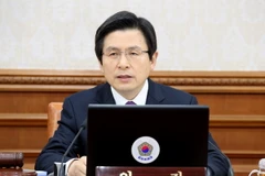 Quyền Tổng thống kiêm Thủ tướng Hàn Quốc Hwang Kyo-ahn. (Ảnh: EPA/TTXVN)