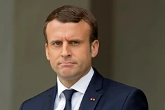 Tân Tổng thống Pháp Emmanuel Macron. (Ảnh: EPA/TTXVN)