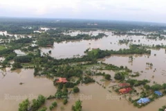 Nhiều vùng bị nhấn chìm tại Thái Lan. (Nguồn: bangkokpost.com)