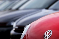 Các mẫu xe của hãng Volkswagen. (Ảnh: Reuters/TTXVN)