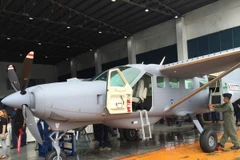 Một trong hai chiếc Cessna C-208B Grand Caravans do Hoa Kỳ viện trợ cho Philippines. (Nguồn: ABS-CBN News)