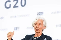 Tổng Giám đốc Quỹ Tiền tệ Quốc tế (IMF) Christine Lagarde. (Ảnh: AFP/TTXVN)