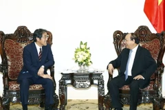 Thủ tướng Nguyễn Xuân Phúc tiếp Đại sứ Nhật Bản tại Việt Nam Kunio Umeda. (Ảnh: Thống Nhất/TTXVN) 