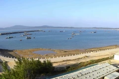 Âu cảng huyện Cô Tô. (Ảnh: Minh Quyết/TTXVN)