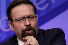 Phó Trợ lý của Tổng thống Donald Trump, ông Sebastian Gorka. (Nguồn: AFP)