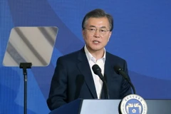 Tổng thống Hàn Quốc Moon Jae-in. (Ảnh: EPA/TTXVN)