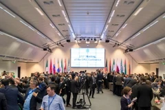 Toàn cảnh phiên họp lần thứ 172 của OPEC tại Vienna, Áo ngày 25/5. (Ảnh: AFP/TTXVN)