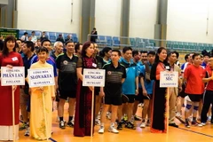 Các vận động viện tại mùa giải năm 2016. (Ảnh: Nguyễn Văn Tín/Vietnam+)