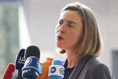 Đại diện cấp cao phụ trách chính sách an ninh và đối ngoại của EU Federica Mogherini. (Ảnh: THX/TTXVN)